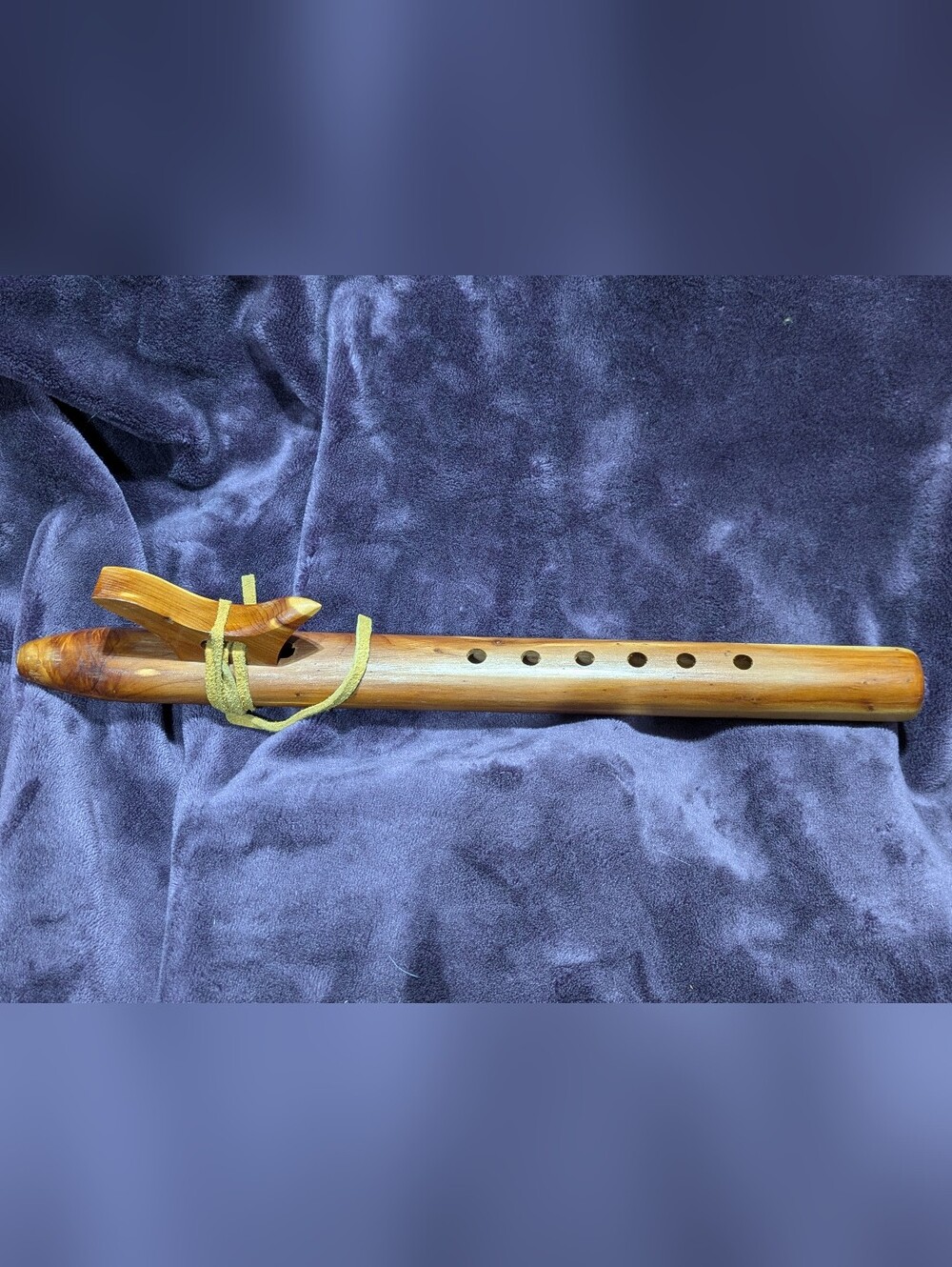 Authentic Navajo Donald "DUCK" COOLIDGE Cedar Native American Flute Handcrafted